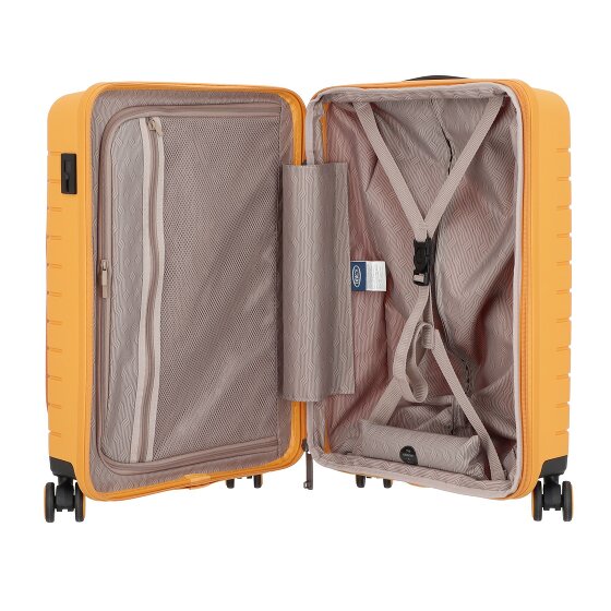 Bric's Ulisse 4 kółka Walizka kabinowy 55 cm z plisą rozprężną