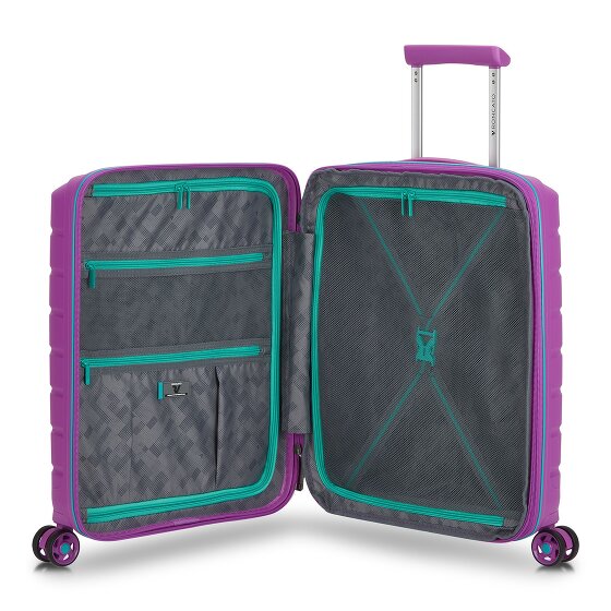 Roncato B-Flying Move 4 kółka Walizka kabinowy 55 cm z plisą rozprężną