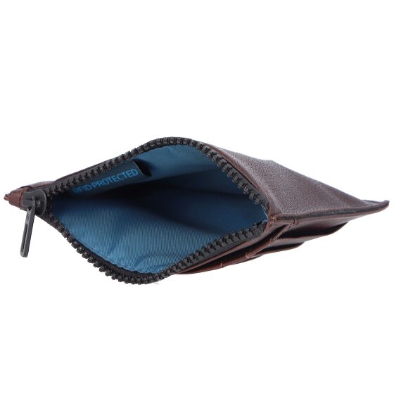 Piquadro Harper Etui na karty kredytowe skórzane 12 cm