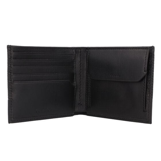 Calvin Klein Nano Portfel Ochrona RFID Skórzany 11 cm