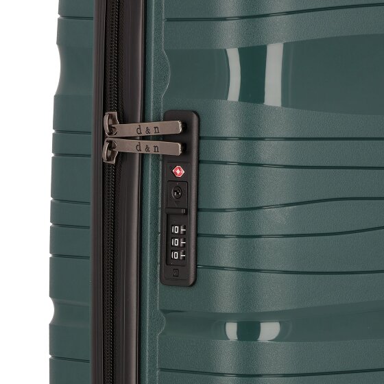 d&n Travel Line 4300 4 kółka Walizka kabinowy S 55 cm