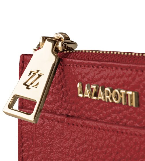 Lazarotti Skórzane etui na klucze Bologna Skórzane etui na klucze 11,5 cm z przegródką na przywieszkę powietrzną