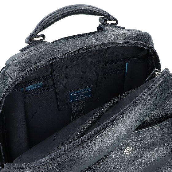 Piquadro Vibe Plecak Skórzany 42.5 cm Komora na laptopa