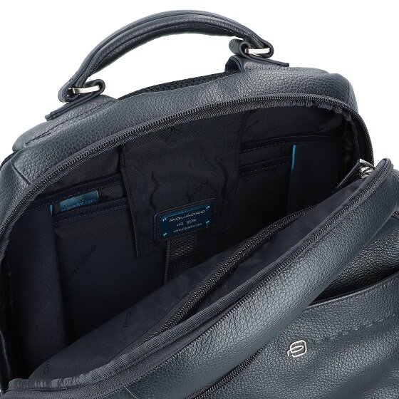 Piquadro Vibe Plecak Skórzany 42.5 cm Komora na laptopa