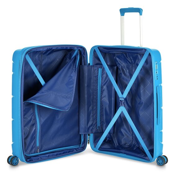 MODO by Roncato Starlight 3.0 4 kółka Walizka 66 cm z plisą rozprężną