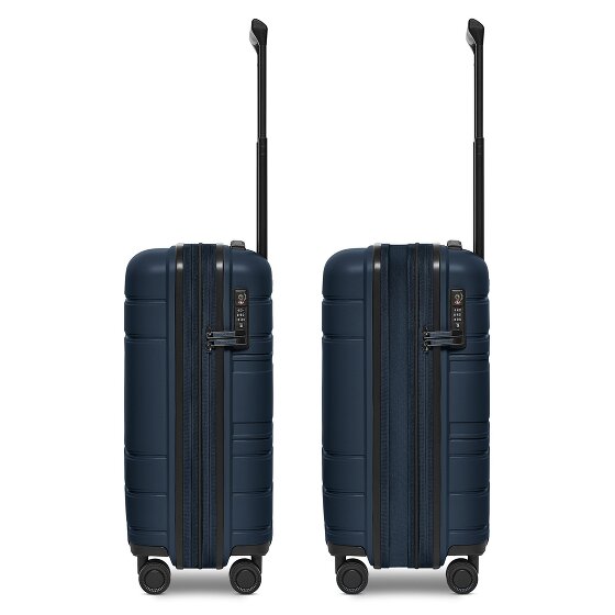 Redolz Essentials 11 4 kółka Walizka kabinowy 55 cm z plisą rozprężną