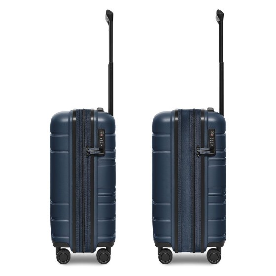 Redolz Essentials 11 4 kółka Walizka kabinowa 55 cm z funkcją poszerzenia