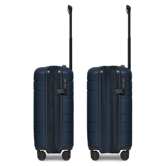 Redolz Essentials 11 4 kółka Walizka kabinowy 55 cm z plisą rozprężną