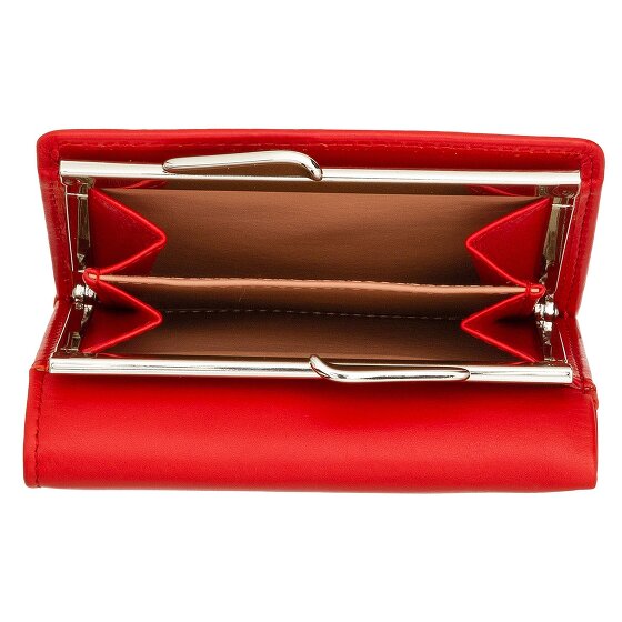 DuDu Corsica Portfel Ochrona RFID Skórzany 11 cm