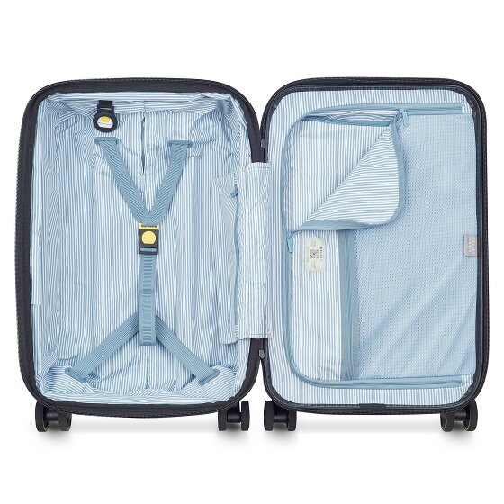 Delsey Paris Turenne 2.0 4 kółka Walizka kabinowy 55 cm Komora na laptopa