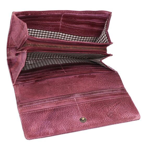 Jack Kinsky Skórzany portfel Nassau 19 cm