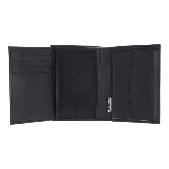 oxmox Leather Portfel Ochrona RFID Skóra 13 cm
