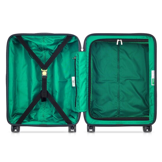 Delsey Paris x Zestaw walizek na 4 kółkach United Colors of Benetton Fabrica 3 szt.