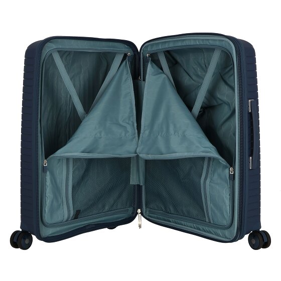 Jump Evae 4 kółka Walizka 66 cm z plisą rozprężną