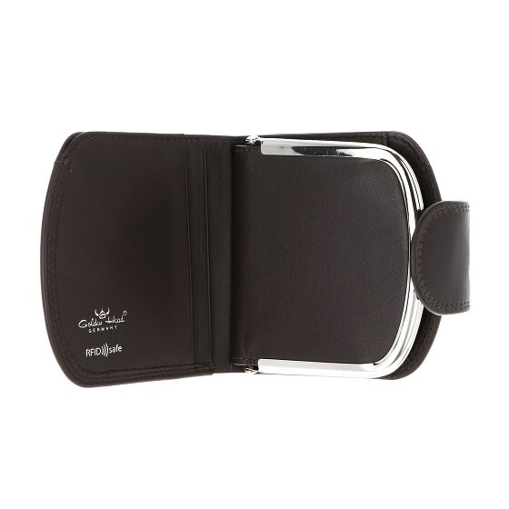Golden Head Polo Wallet RFID Leather 10 cm