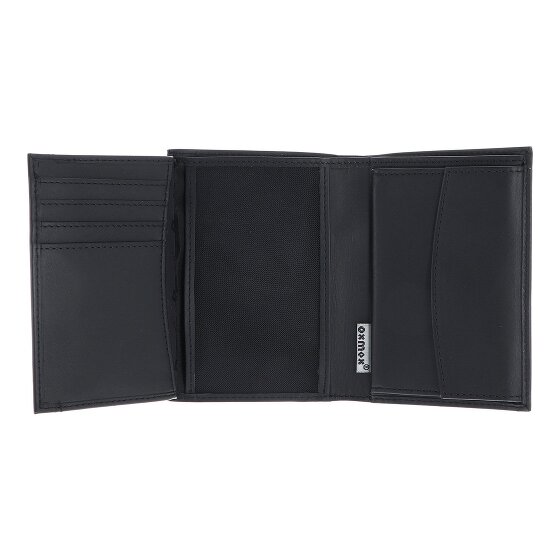 oxmox Leather Portfel Ochrona RFID Skóra 13 cm