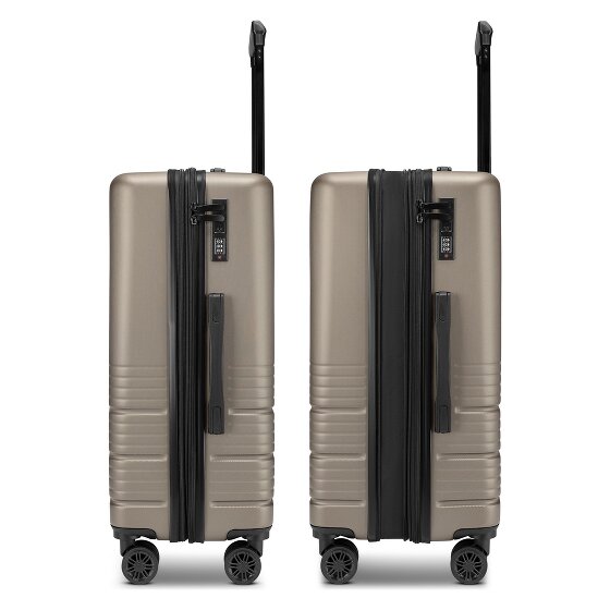 camel active Hanoi 4 kółka Walizka M 65 cm z funkcją poszerzenia