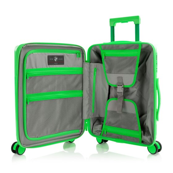 Heys HiLite 4 kółka Walizka kabinowy S 52.5 cm z plisą rozprężną