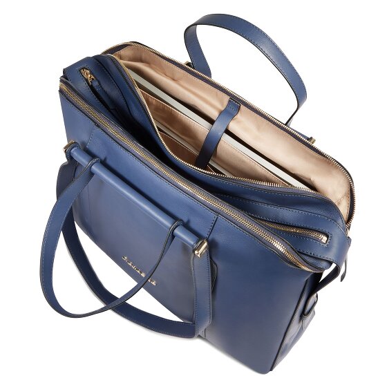 Piquadro Koło torba na laptopa skórzana 40 cm przegroda na laptopa