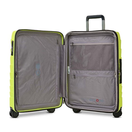 Echolac Exo 4 kółka Zestaw walizek 3-części z plisą rozprężną