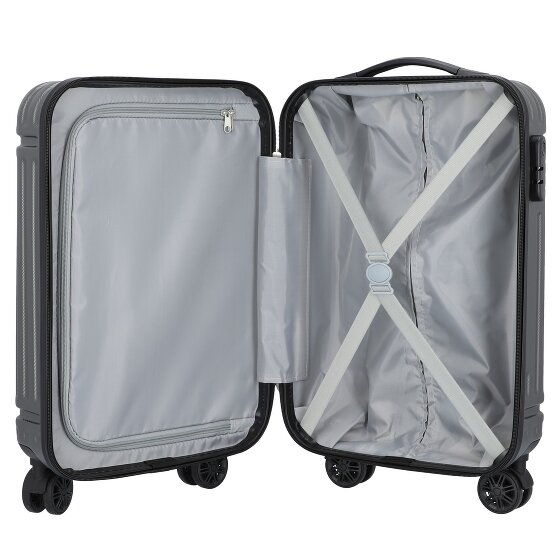 Nowi Vancouver 4-kołowy wózek kabinowy 55 cm z podwójnymi kołami