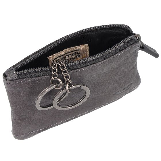 camel active Nimbus Portfel z kluczem Skórzany 11 cm