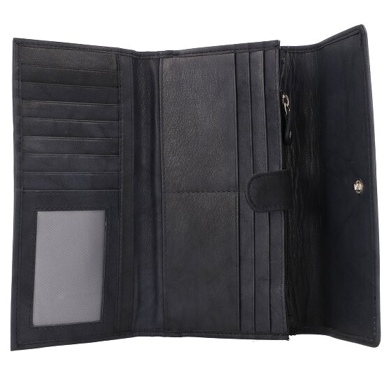 Greenburry Basic Wallet RFID Leather 19 cm