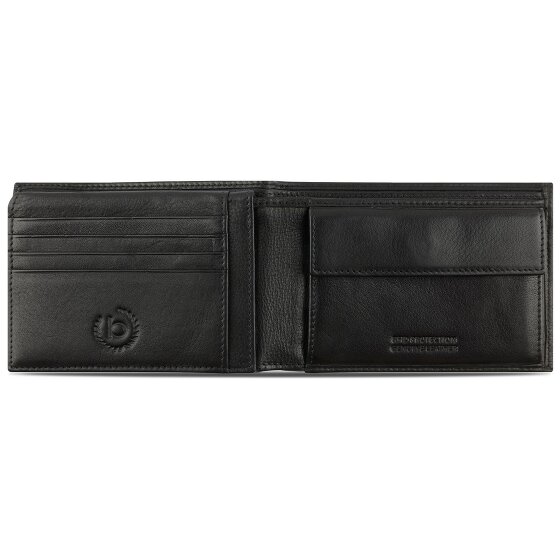 bugatti Nome Portfel Ochrona RFID Skórzany 12.5 cm