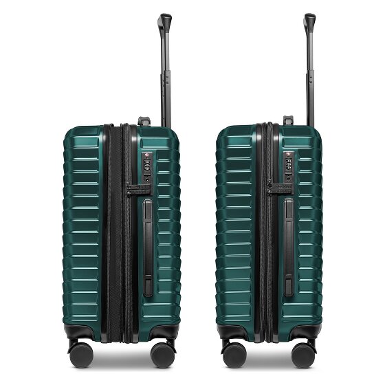 Redolz Essentials 18 4 kółka Walizka kabinowy 55 cm z plisą rozprężną