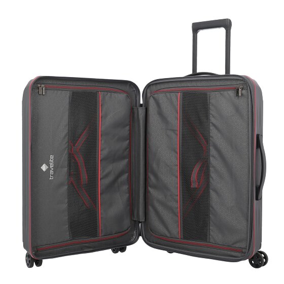 Travelite Dynamiic 4 kółka Zestaw walizek 3-części z plisą rozprężną