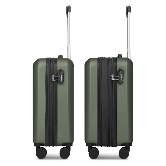 Check.In Paradise 2.0 4 kółka Walizka kabinowa S 55 cm z funkcją poszerzenia