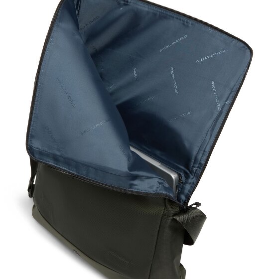 Piquadro Sync Torba typu Messenger Ochrona RFID Skóra 27 cm Komora na laptopa