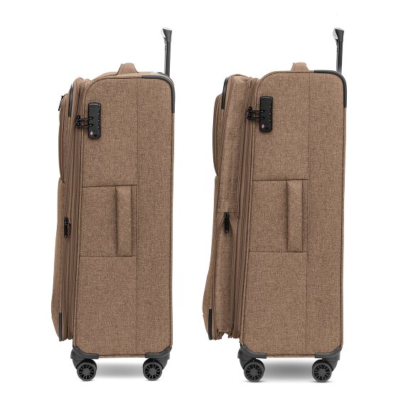 Redolz Essentials 12 LARGE 4 kółka Walizka 79 cm z plisą rozprężną