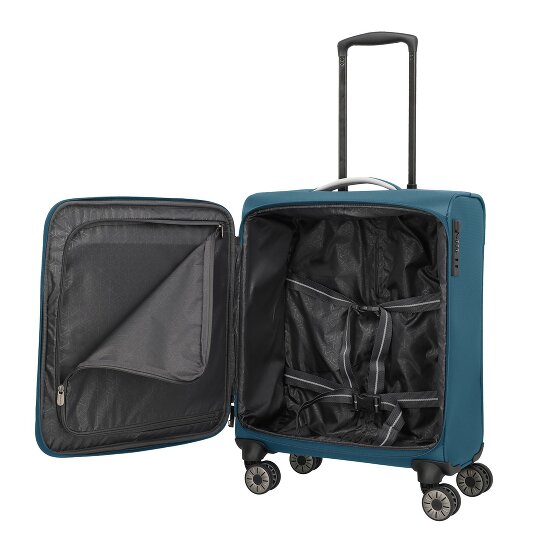 Travelite Jetpack Max 4 kółka Walizka kabinowa 55 cm