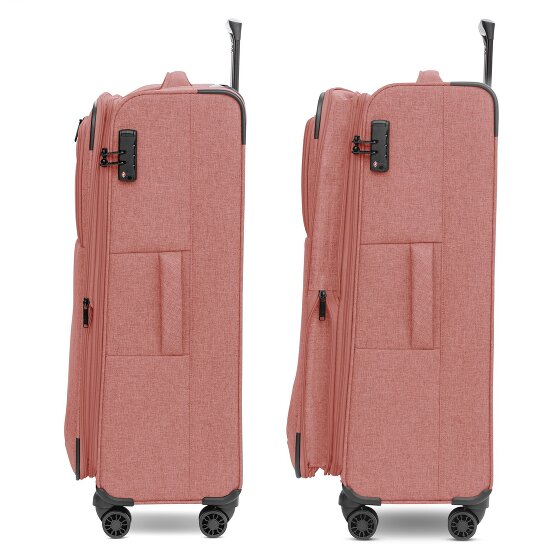 Redolz Essentials 12 LARGE 4 kółka Walizka 79 cm z plisą rozprężną