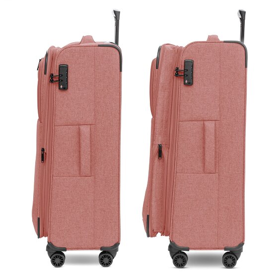 Redolz Essentials 12 LARGE 4 kółka Walizka 79 cm z plisą rozprężną