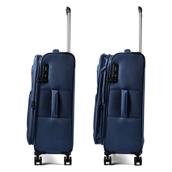 Cocoono Mauritius 4 kółka Walizka M 70 cm z plisą rozprężną