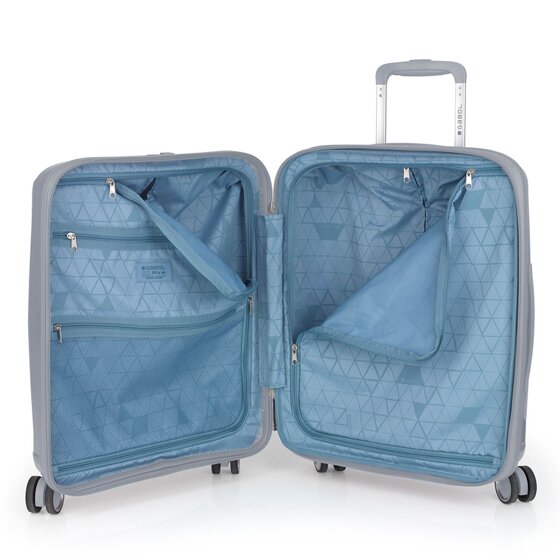 Gabol Queens 4 kółka Zestaw walizek 4-części z plisą rozprężną