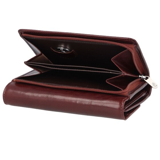 Esquire Toscana Portfel Ochrona RFID Skórzany 14 cm