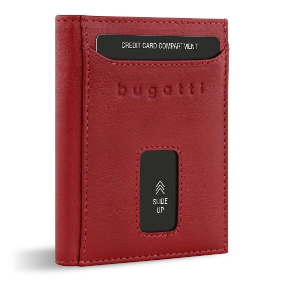 bugatti Secure Slim Portfel Ochrona RFID Skórzany 8 cm