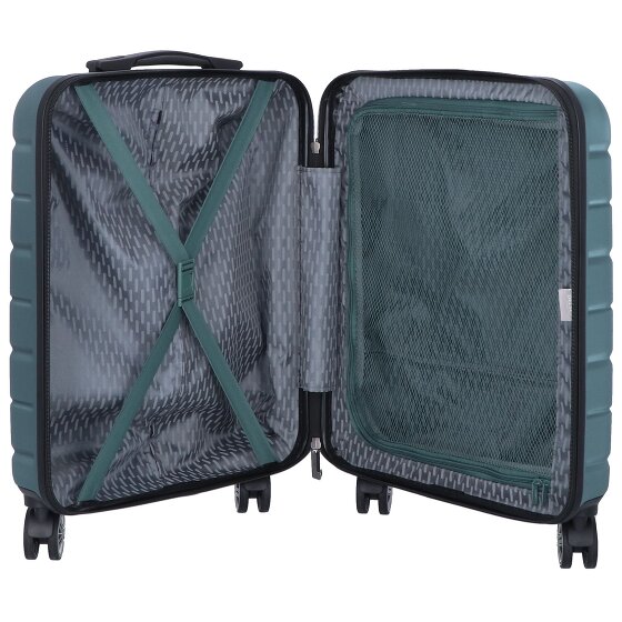 Delsey Paris Air Armour 4 Roll Cabin Trolley Slim Line 55 cm