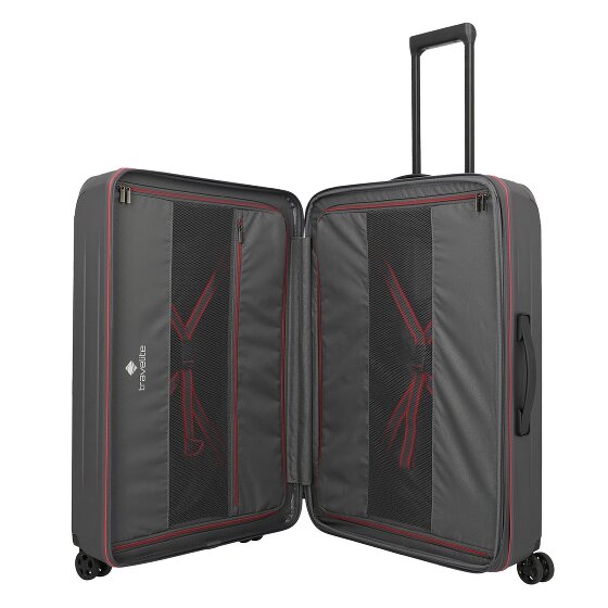 Travelite Dynamiic 4 kółka Walizka L 76 cm z plisą rozprężną