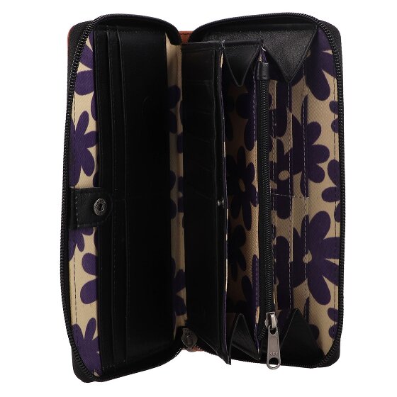 Greenburry Nappa Portfel Ochrona RFID Skórzany 19.5 cm