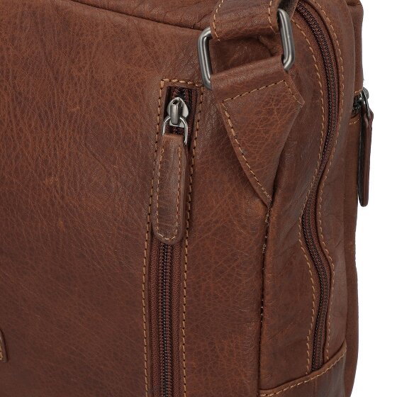 Jack Kinsky Porto Torba na ramię Skórzany 33 cm