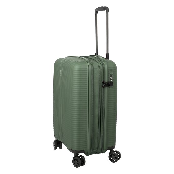 Travelite Air Stripe 4 kółka Walizka kabinowa S 55 cm z funkcją poszerzenia