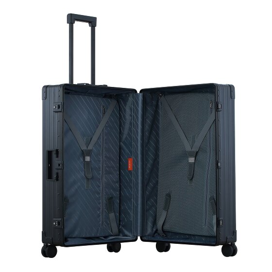 Aleon Walizka na kółkach Traveler Macro z 4 kółkami, Aluminium, 77 cm