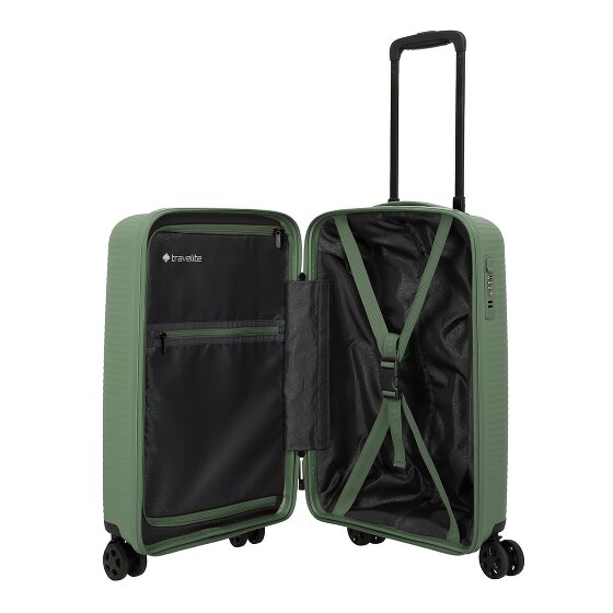 Travelite Air Stripe 4 kółka Walizka kabinowy 55 cm