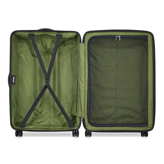 Jeep JH004C 4 kółka Walizka 75 cm z plisą rozprężną