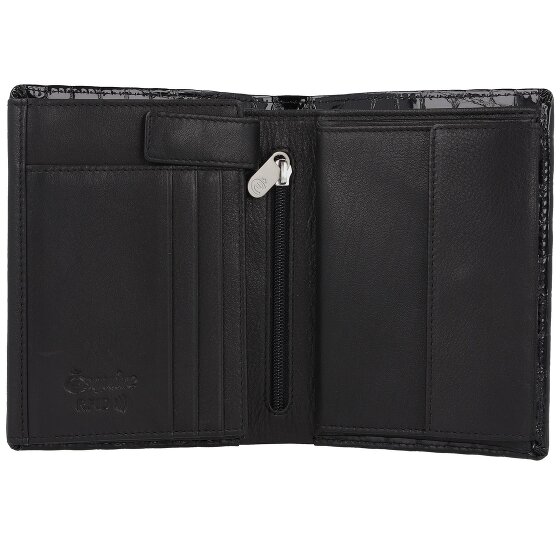 Esquire Nizza Portfel Ochrona RFID Skórzany 11 cm