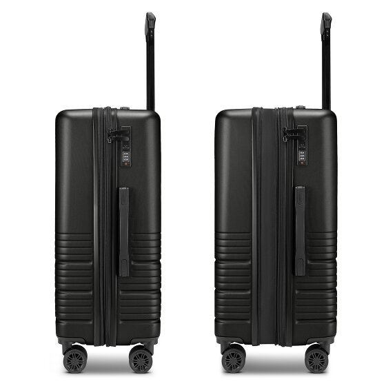 camel active Hanoi 4 kółka Zestaw walizek 3-części z plisą rozprężną